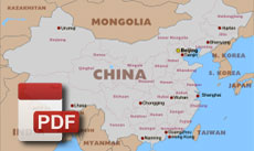 PDF maps of China PDF maps of China