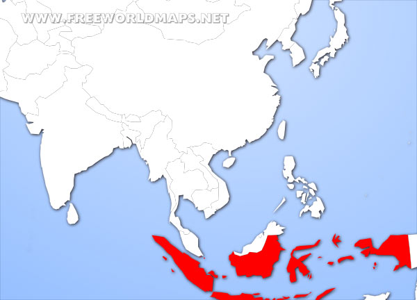 Where Is Indonesia Located On The World Map