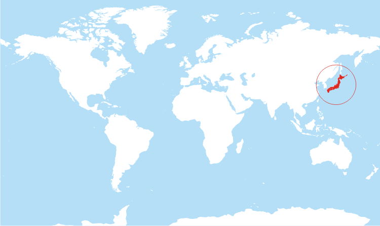 japan on the world map Where Is Japan Located On The World Map japan on the world map