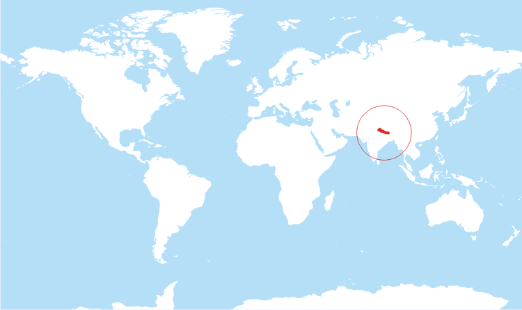 Where Is Nepal Located On The World Map