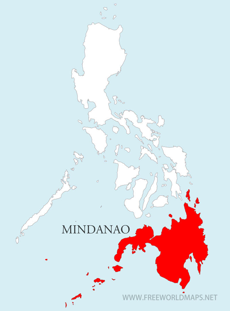 Mindanao Map Philippines Islands In 2020 Philippine M - vrogue.co