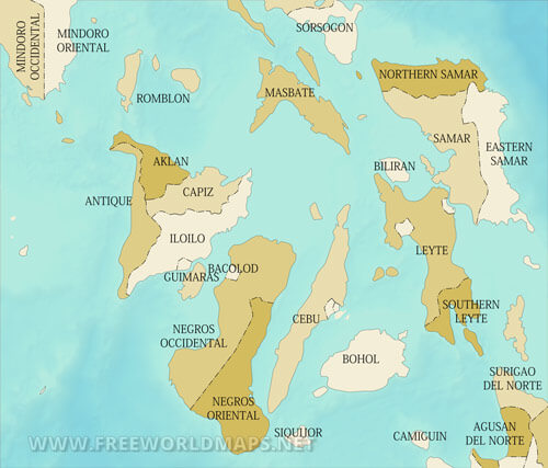 Visayas provinces