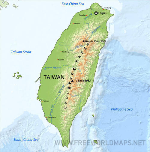 Taiwan HD map