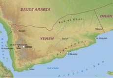 Yemen geographical features
