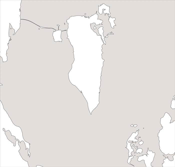 HD Karte Bahrain