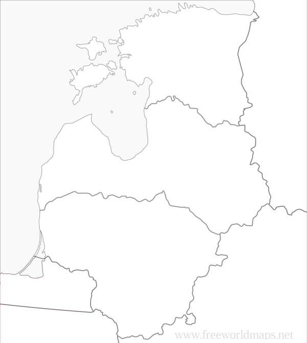 HD Karte Baltikum