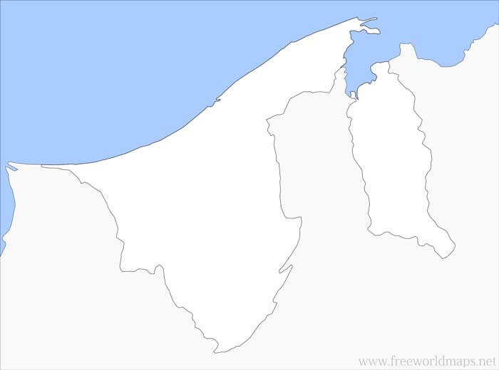 HD Karte Brunei