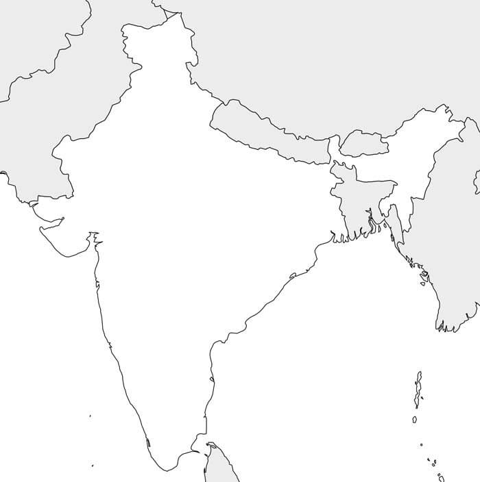 HD Karte indien