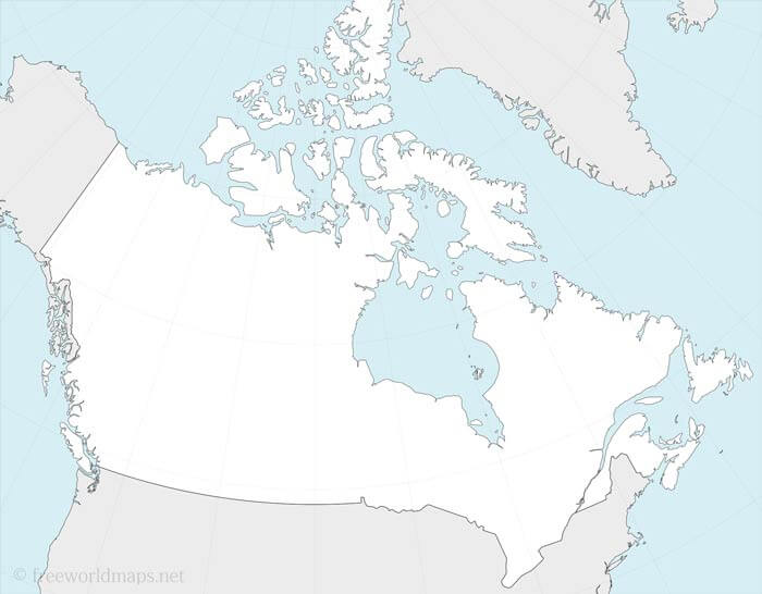 HD Karte Kanada