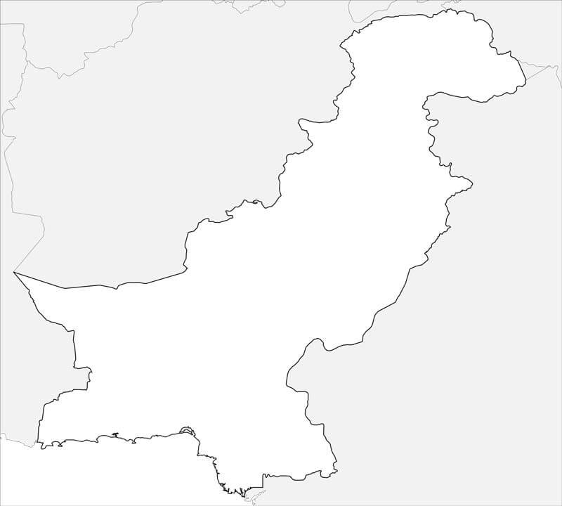 HD Karte Pakistan