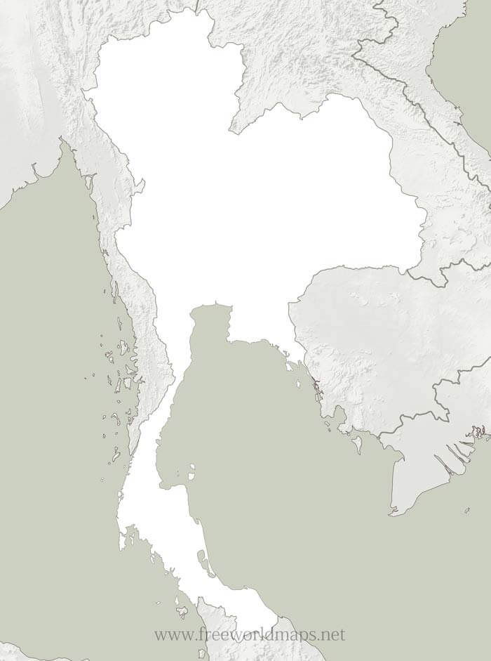 HD Karte Thailand