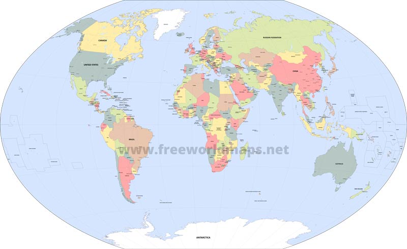 Download World map HD