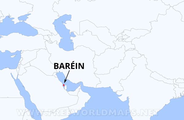 ¿Dónde está Baréin?