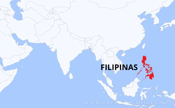 ¿Dónde está Filipinas?