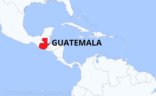 ¿Dónde está Guatemala?