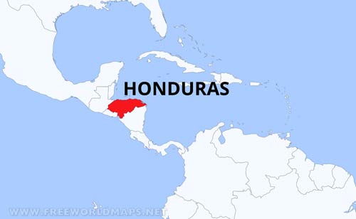 ¿Dónde está Honduras?