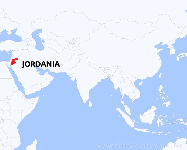¿Dónde está Jordania?