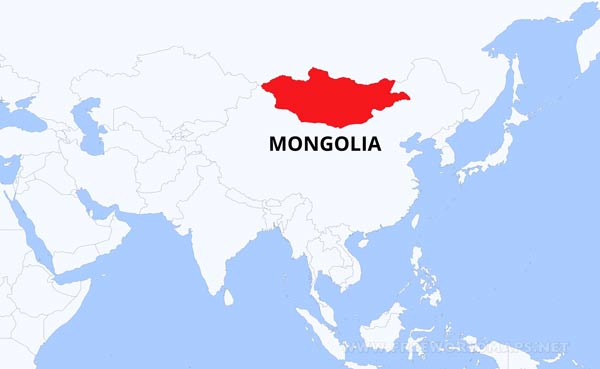 ¿Dónde está Mongolia?