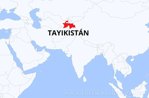 ¿Dónde está Tayikistán?