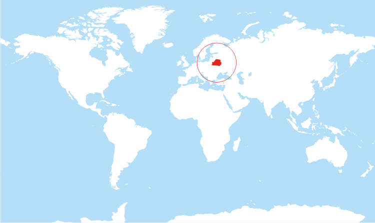 Where Is Belarus Located On The World Map