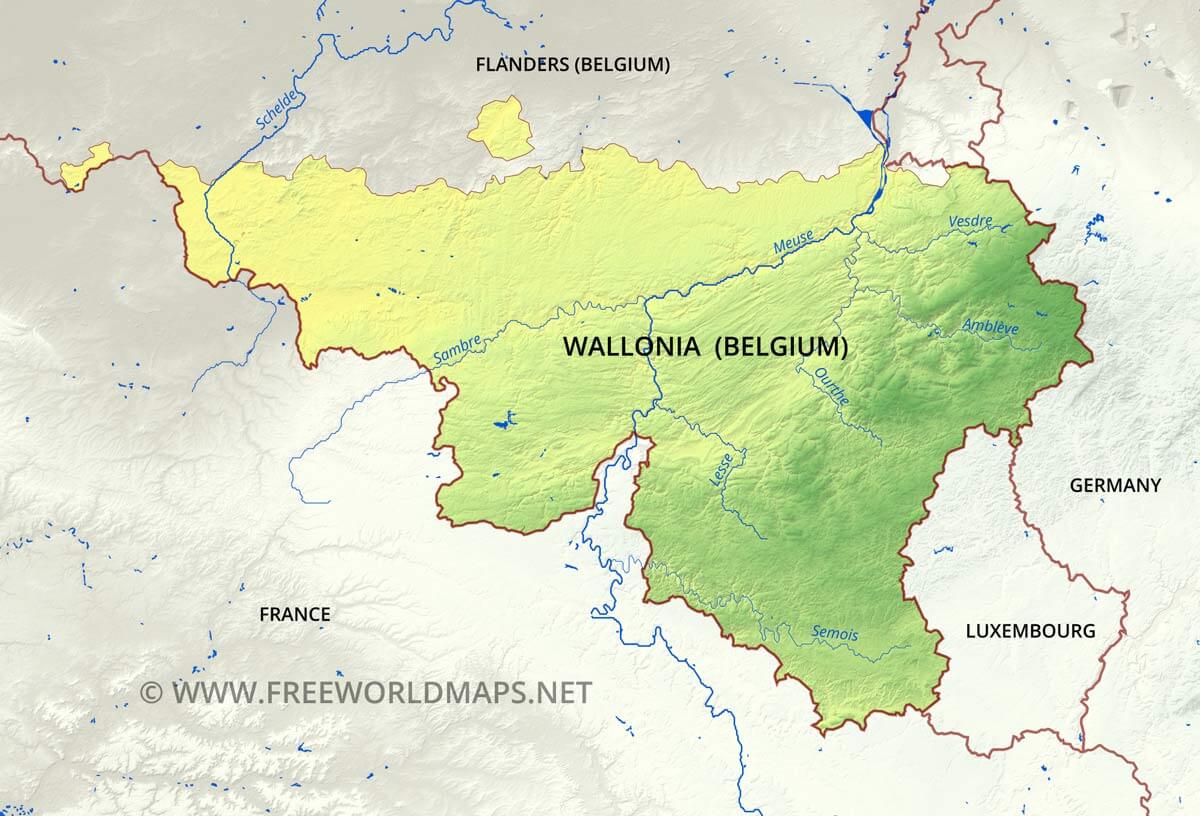 Wallonia Maps
