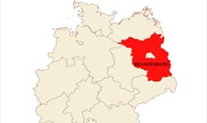 Brandenburg location map