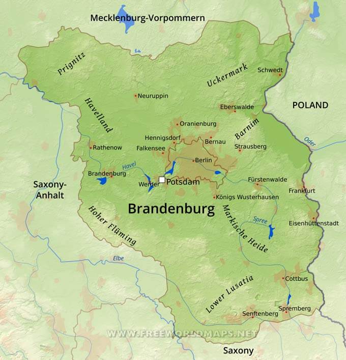 Brandenburg map