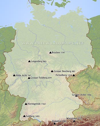 Germany mountains
