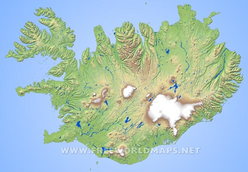 Iceland HD map