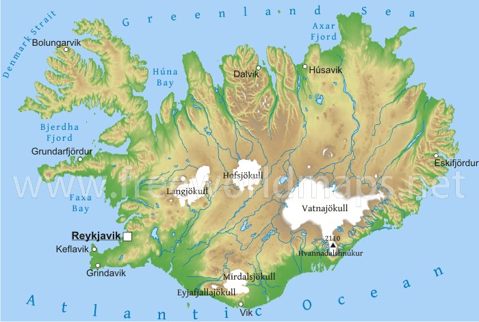 Iceland geography