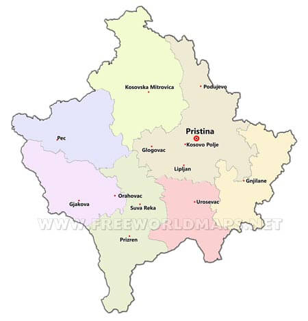 Kosovo cities
