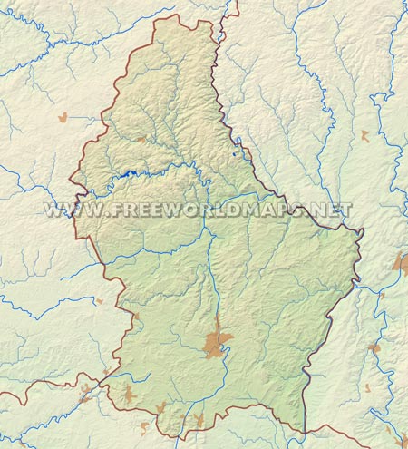Luxembourg HD map