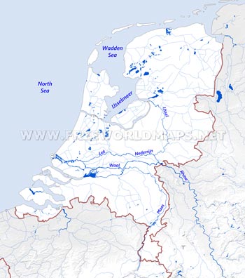 The Netherlands rivers
