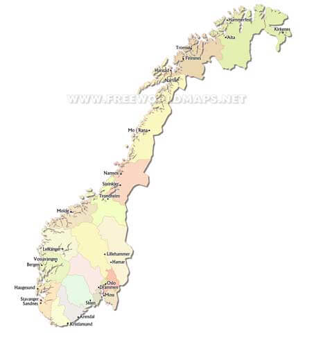 Norway cities