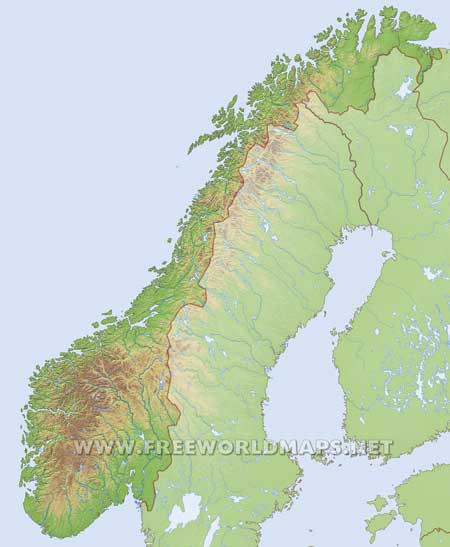 Norway HD map Norway HD map