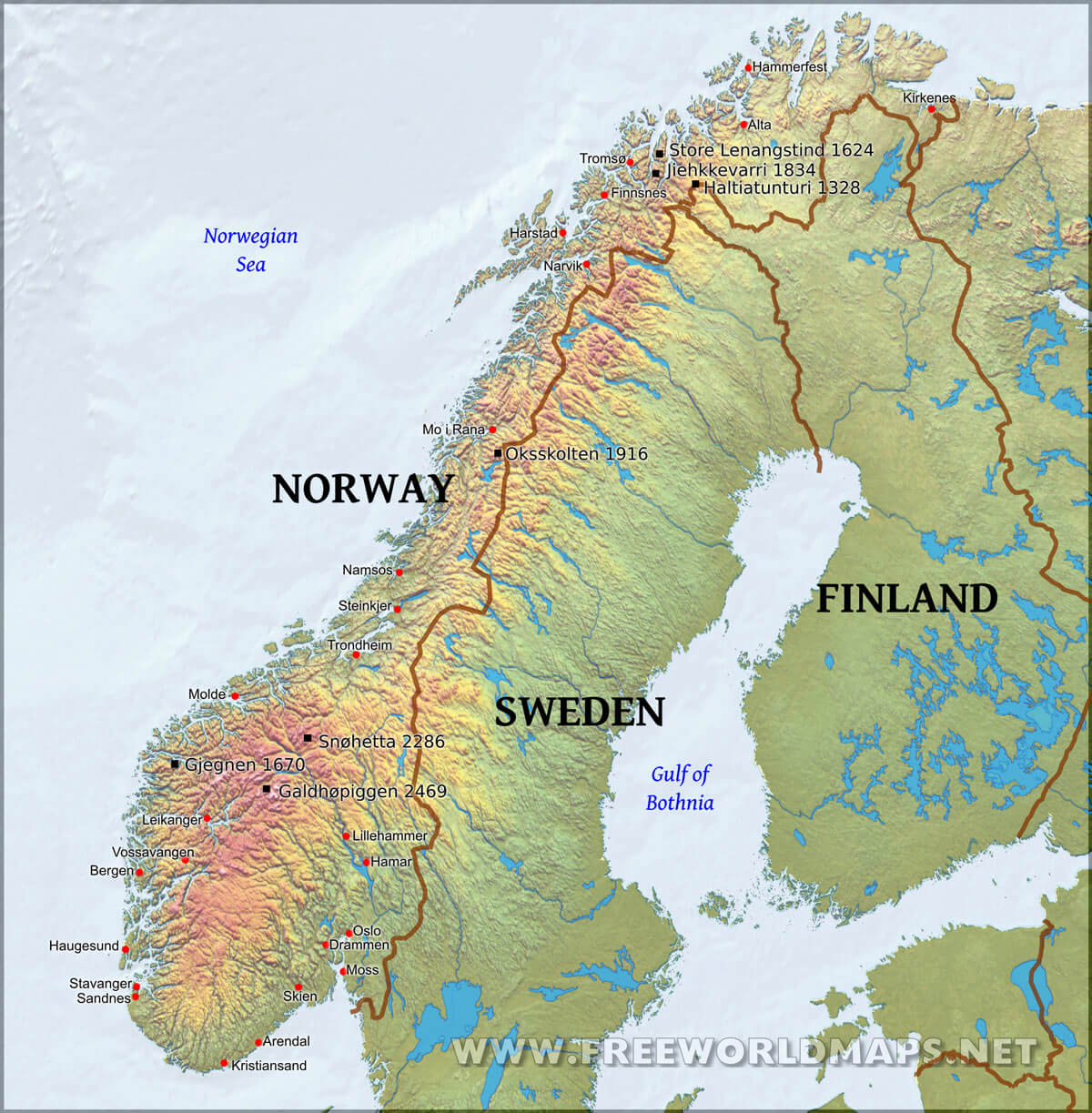 Traumorte Norwegen Karte DIE 10 BESTEN Str nde In Norwegen 2024 IHGVK