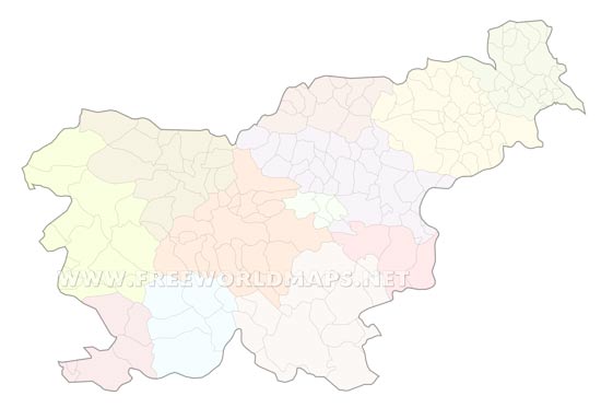 Slovenia municipalities