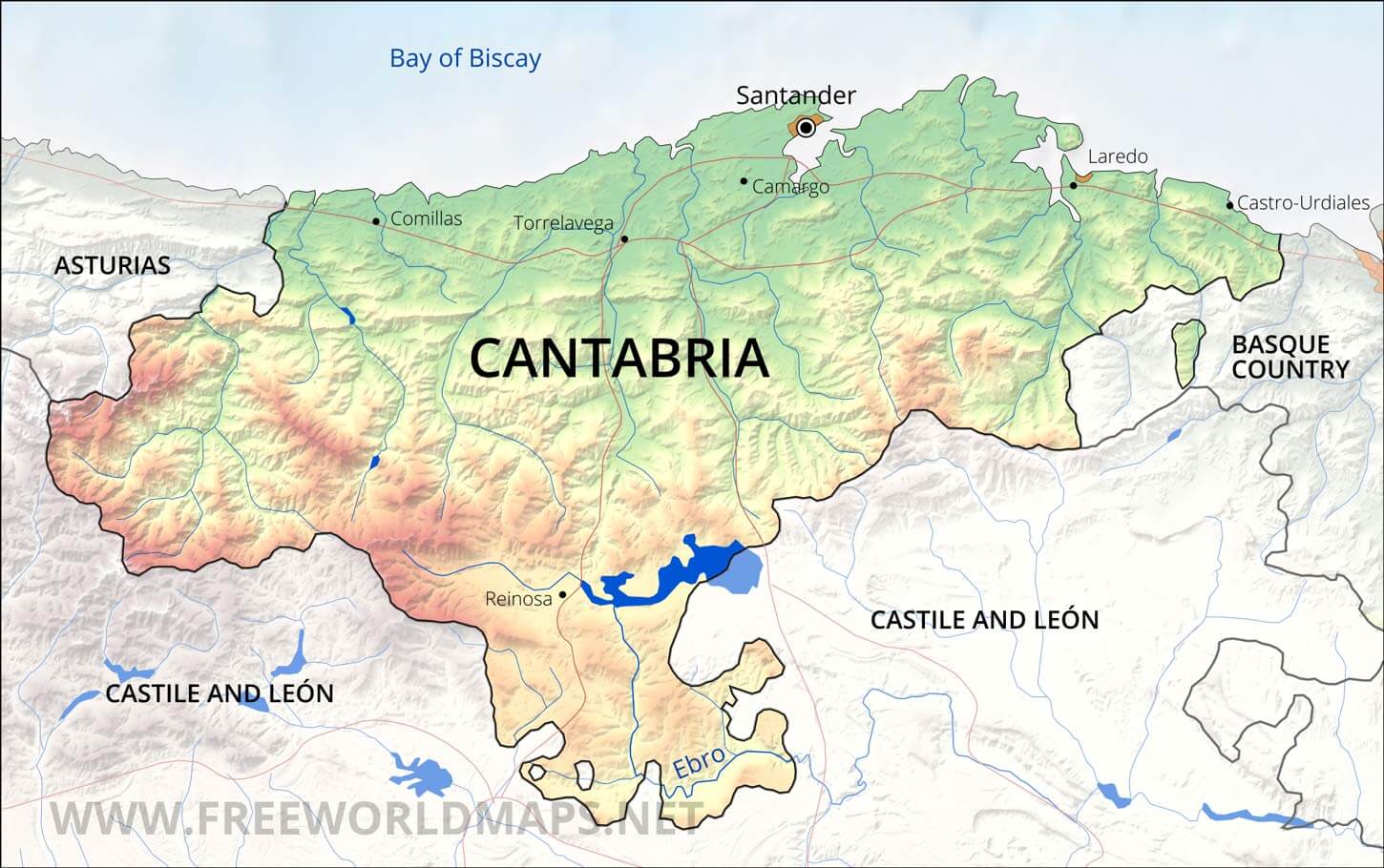 Cantabria Maps Cantabria Maps