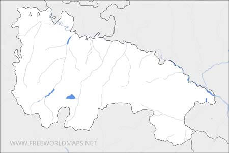 La Rioja HD blank map