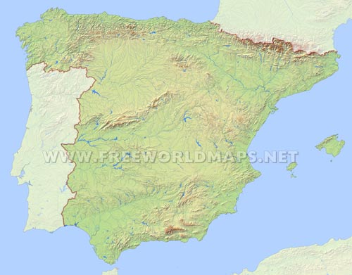 Spain HD map
