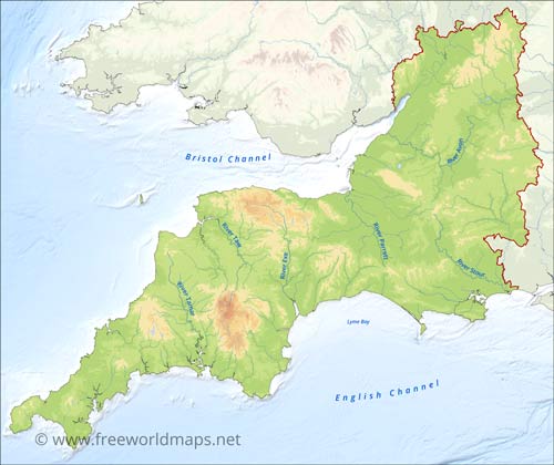 South West England rivers