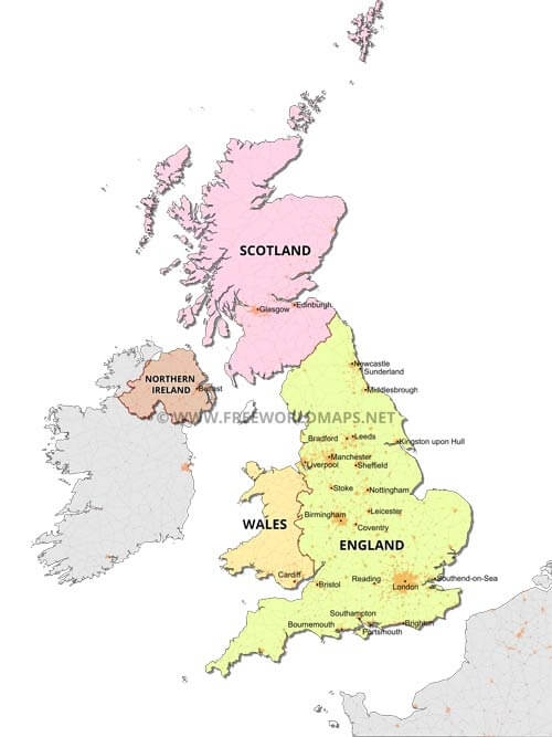UK svg map