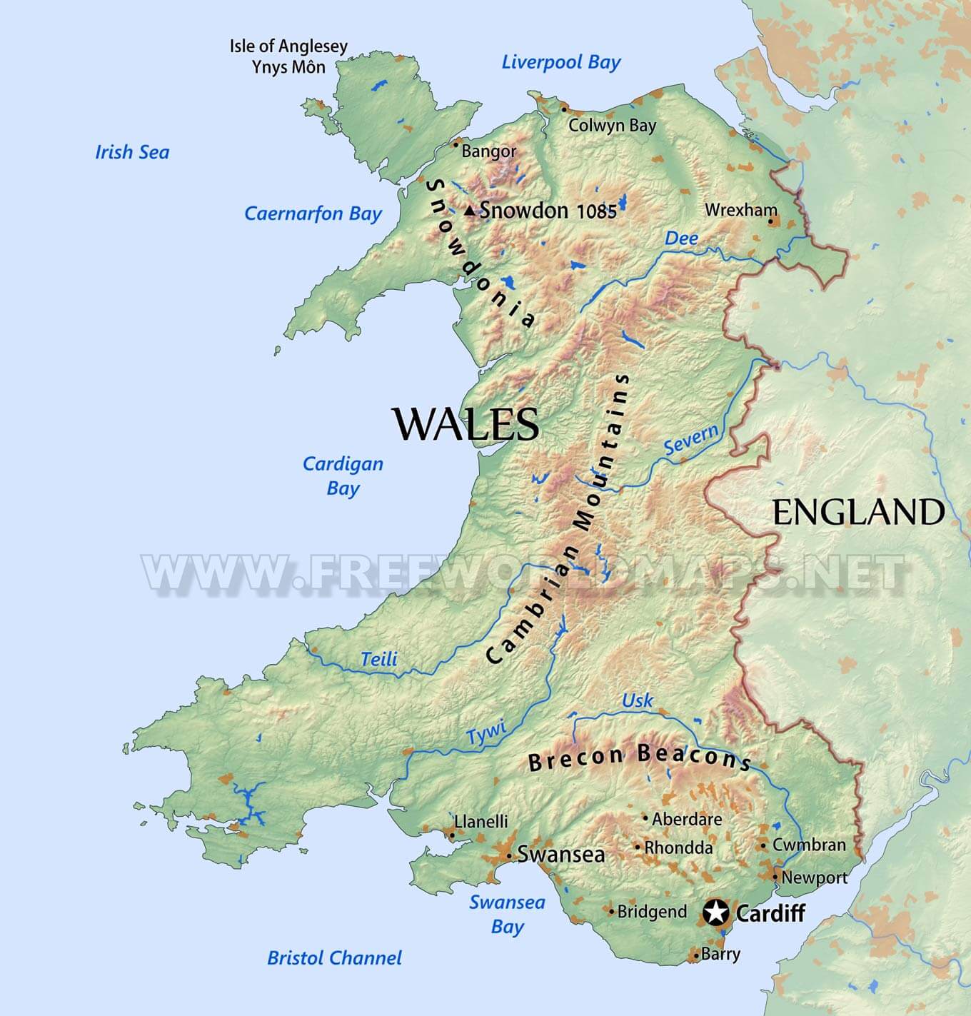 Wales Geography