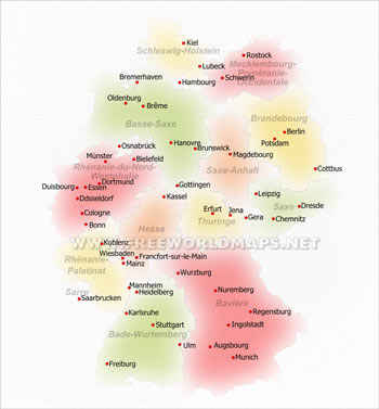 Allemagne villes