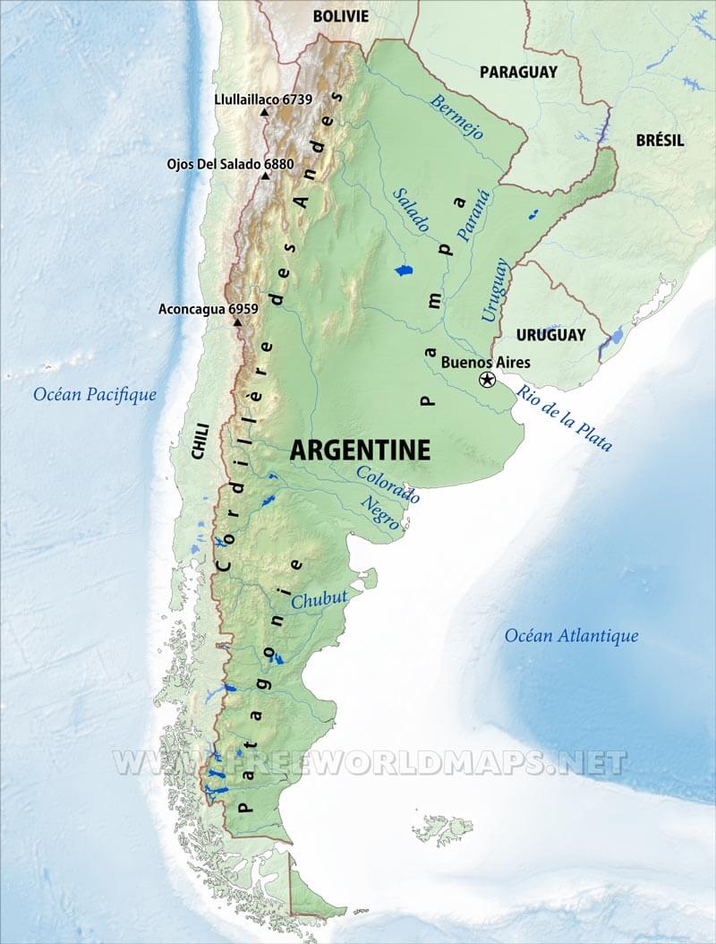 Carte Argentine