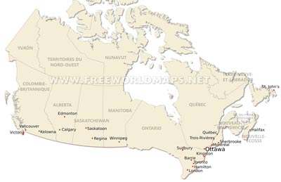 Canada villes