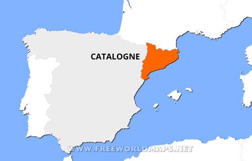Où est Catalogne?