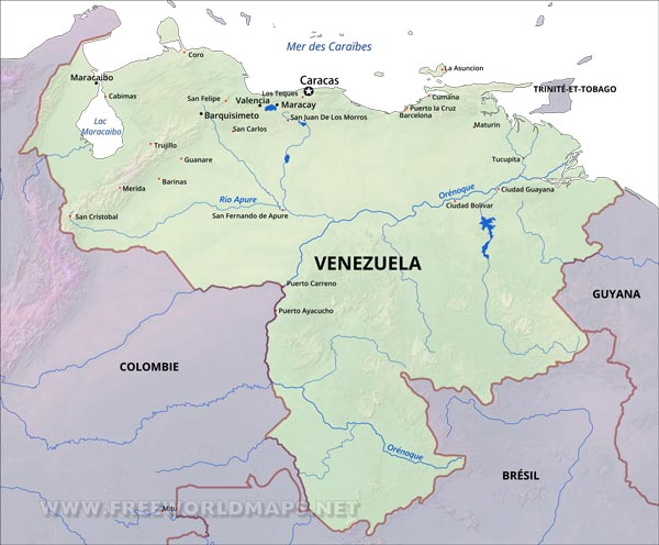 Venezuela carte d