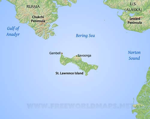 St. Lawrence Island geography
