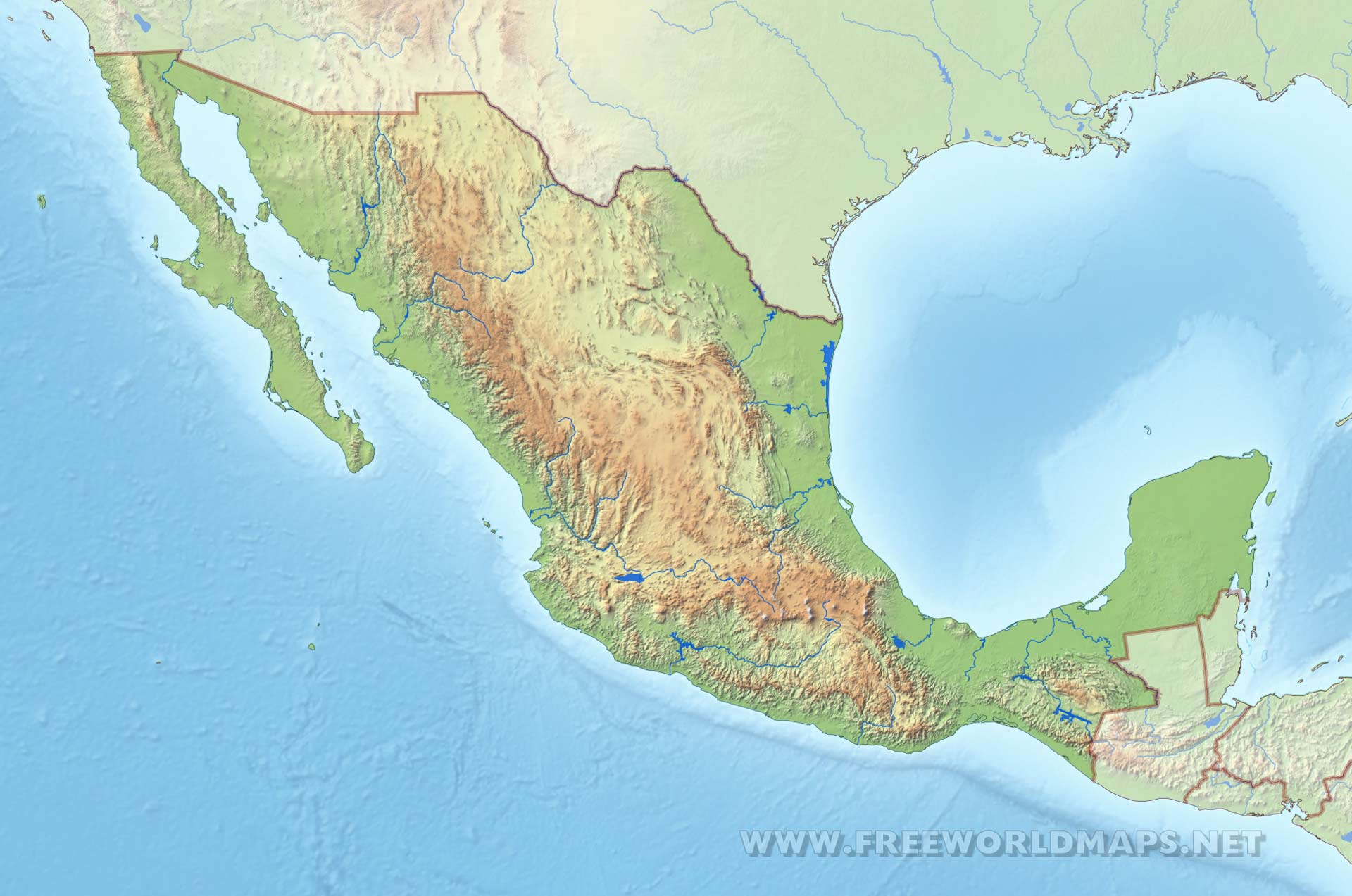 mexico hd map